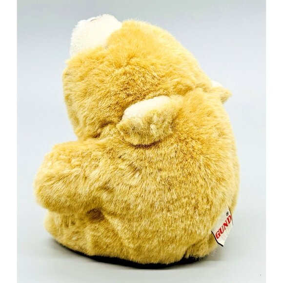 GUND Snuffles Tan Beige White Bear Plush 7 inch  Vintage 1980 Stuffed Animal - Picture 4 of 7